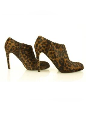 L.K. Bennett Ponyhair Ankle Boots Size 40